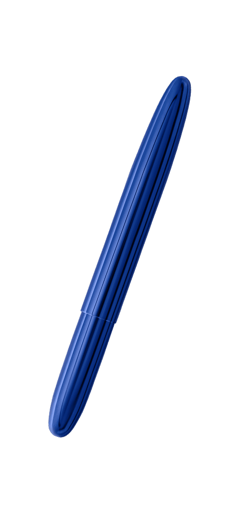 Closed 400BB blue bullet space pen