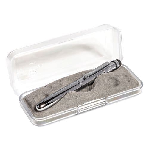 Chrome Bullet Grip Space Pen, Clip, Stylus-2