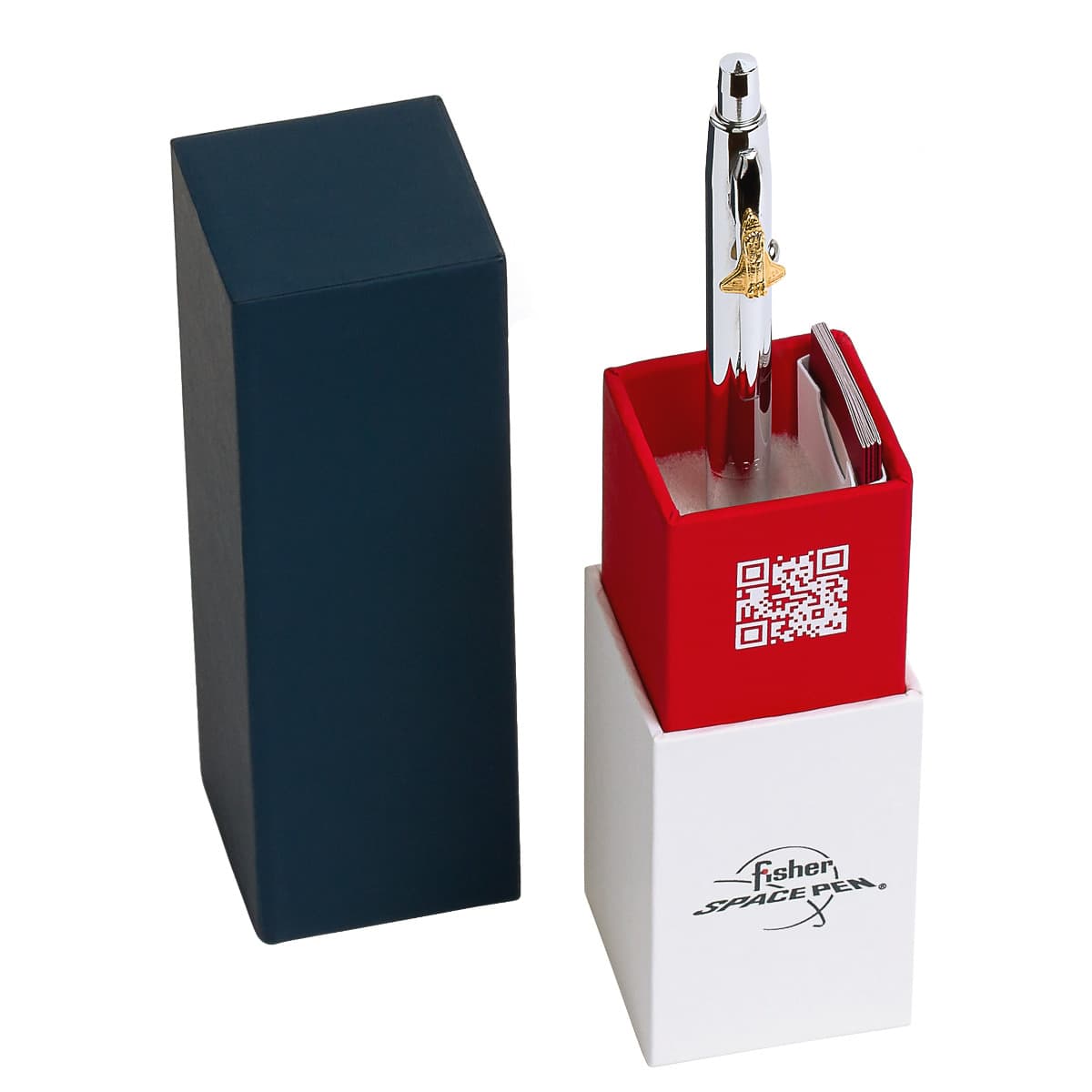 Chrome Shuttle Space Pen, Shuttle Emblem-2