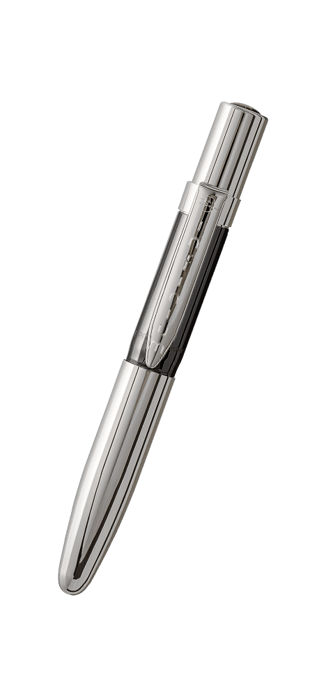 Dark Matter Black Titanium Nitride & Chrome Infinium Space Pen, Black Ink-0