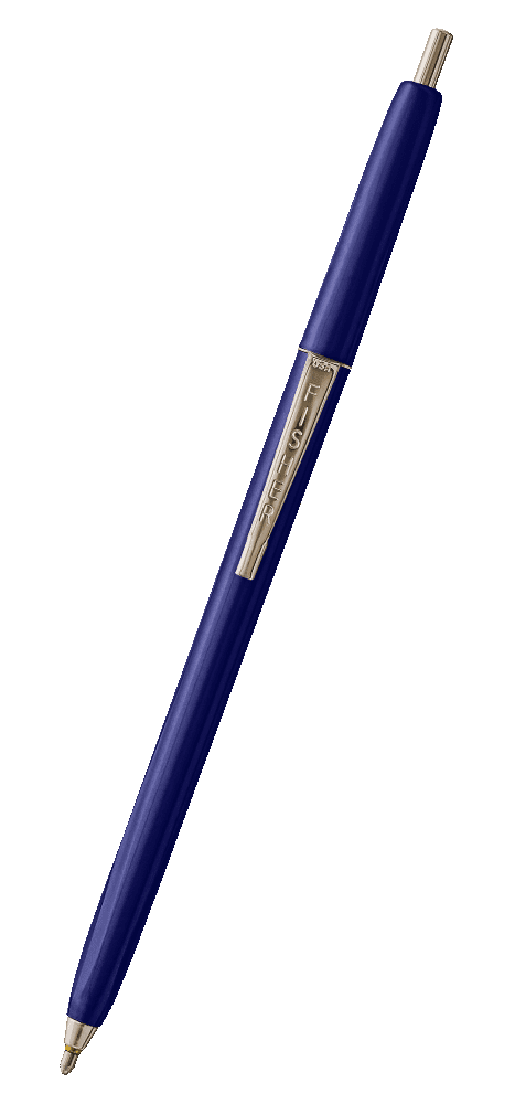 Blue Pressurized Fine Point Stick Pen-0