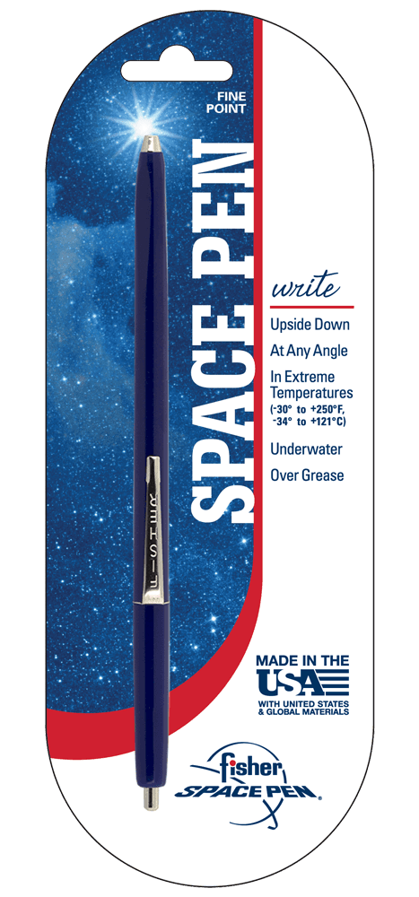 Blue Pressurized Fine Point Stick Pen-2