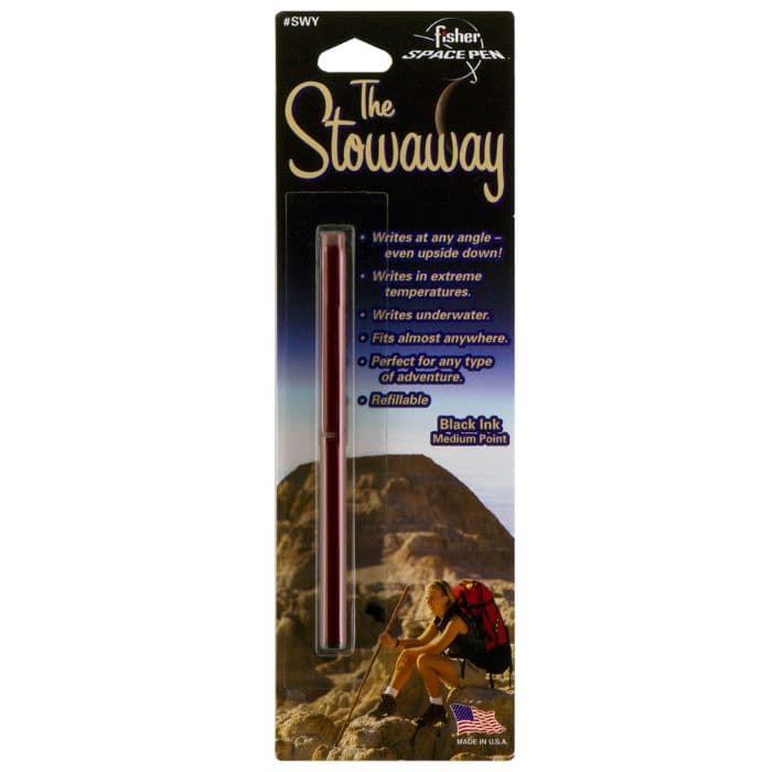 Red Stowaway Space Pen-2