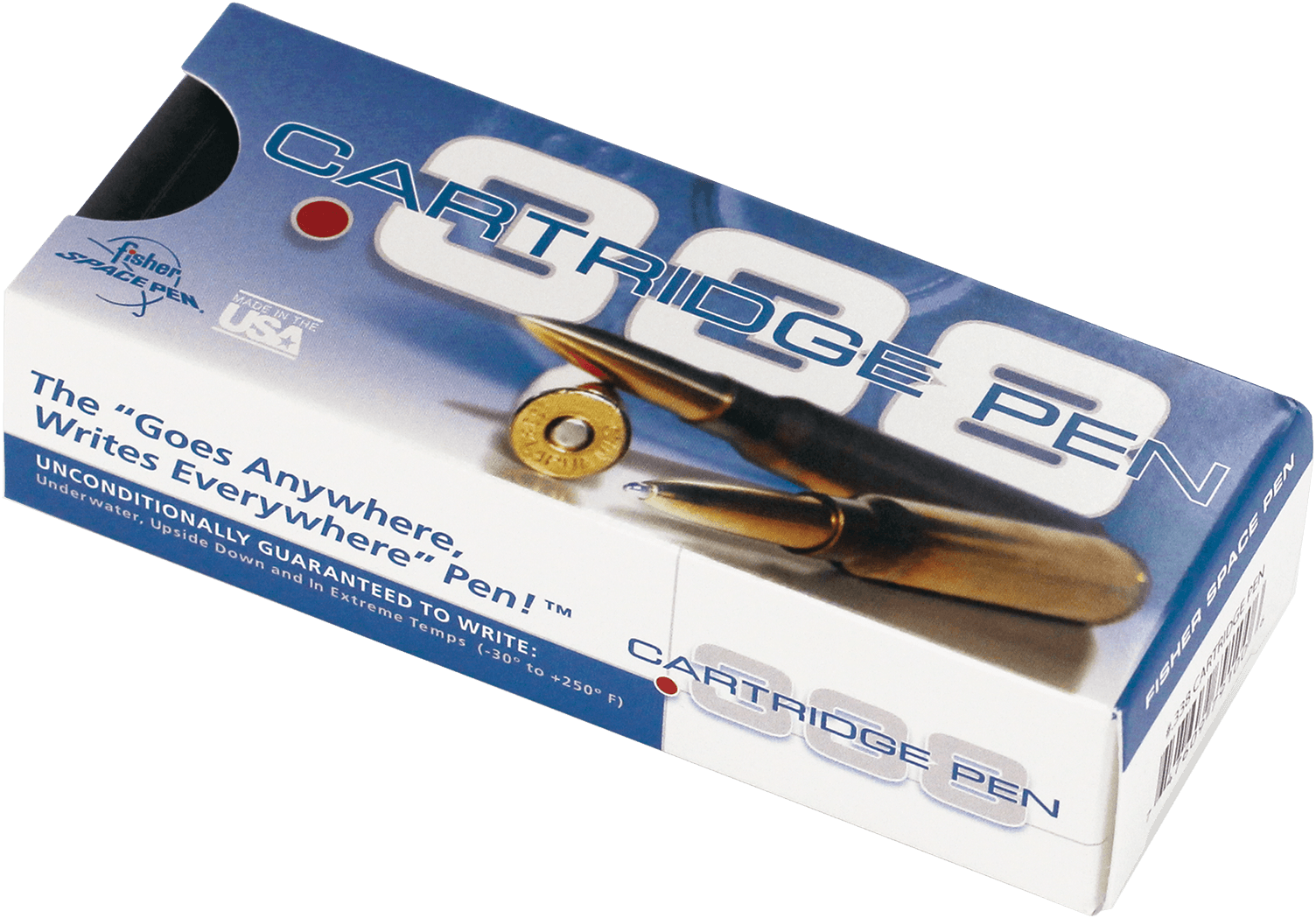 Outer sleeve for .338 cartridge space pen gift box