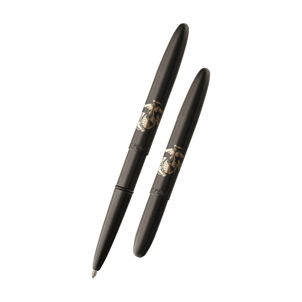 Left: open 400BMC with cap on end of pen
Right: closed 400BMC