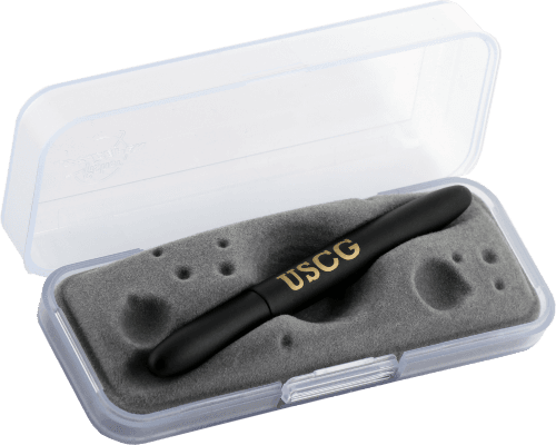 Closed 400BUSCG in gift box. The gift box is opaque plastic with an insert textured like the moon.