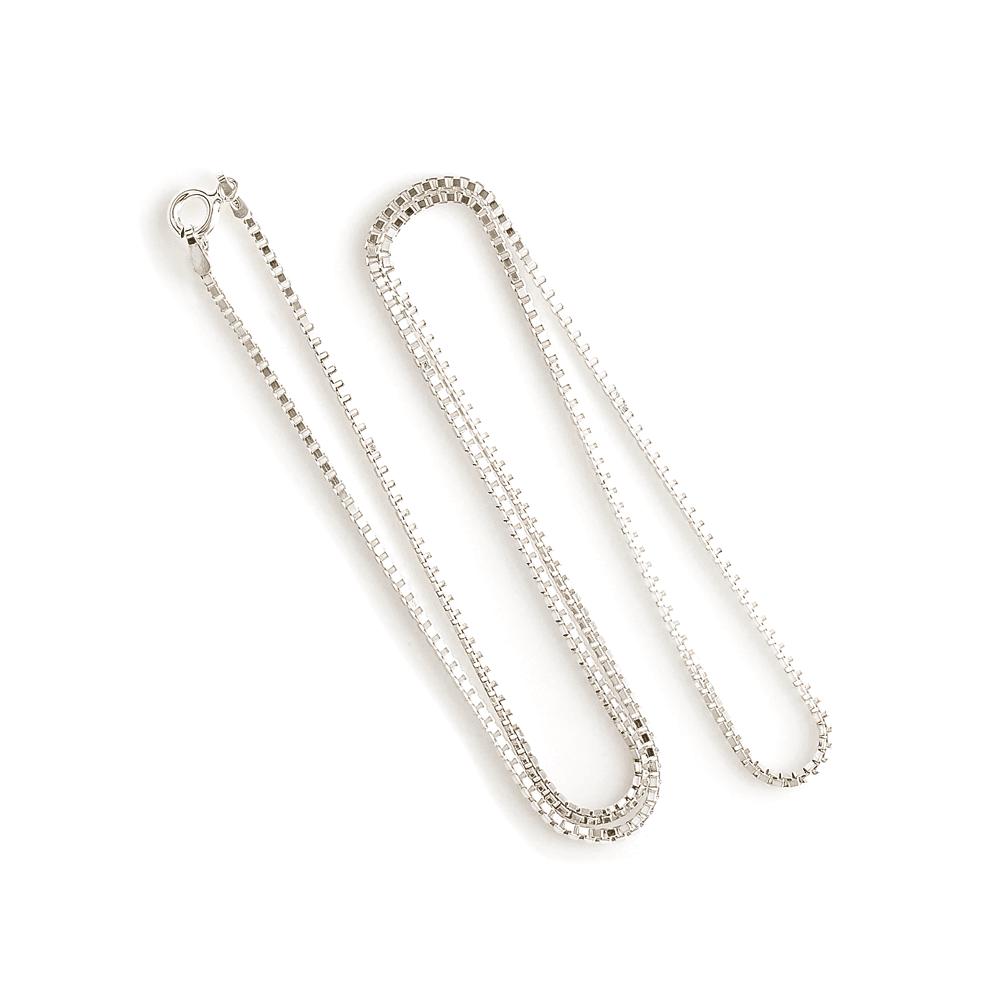 20" Sterling Silver Box Chain