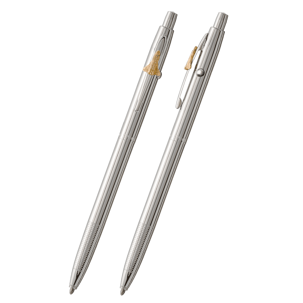 Chrome Shuttle Space Pen, Shuttle Emblem-1
