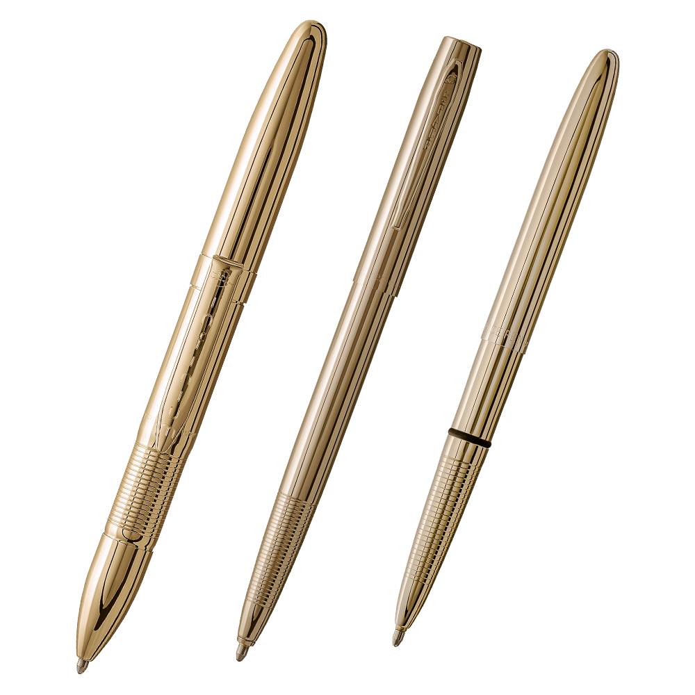 BUNDLE 3-PACK - Solar Flare Infinium (Black Ink), Lacquered Brass Cap-O-Matic, Solar Flare Bullet-0