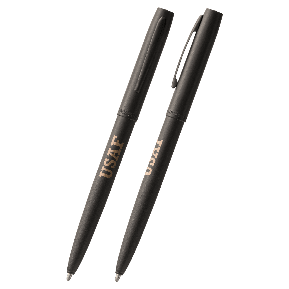 Matte Black Cap-O-Matic Space Pen, Air Force, USAF-1