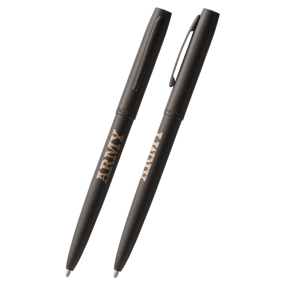 Matte Black Cap-O-Matic Space Pen, ARMY-1