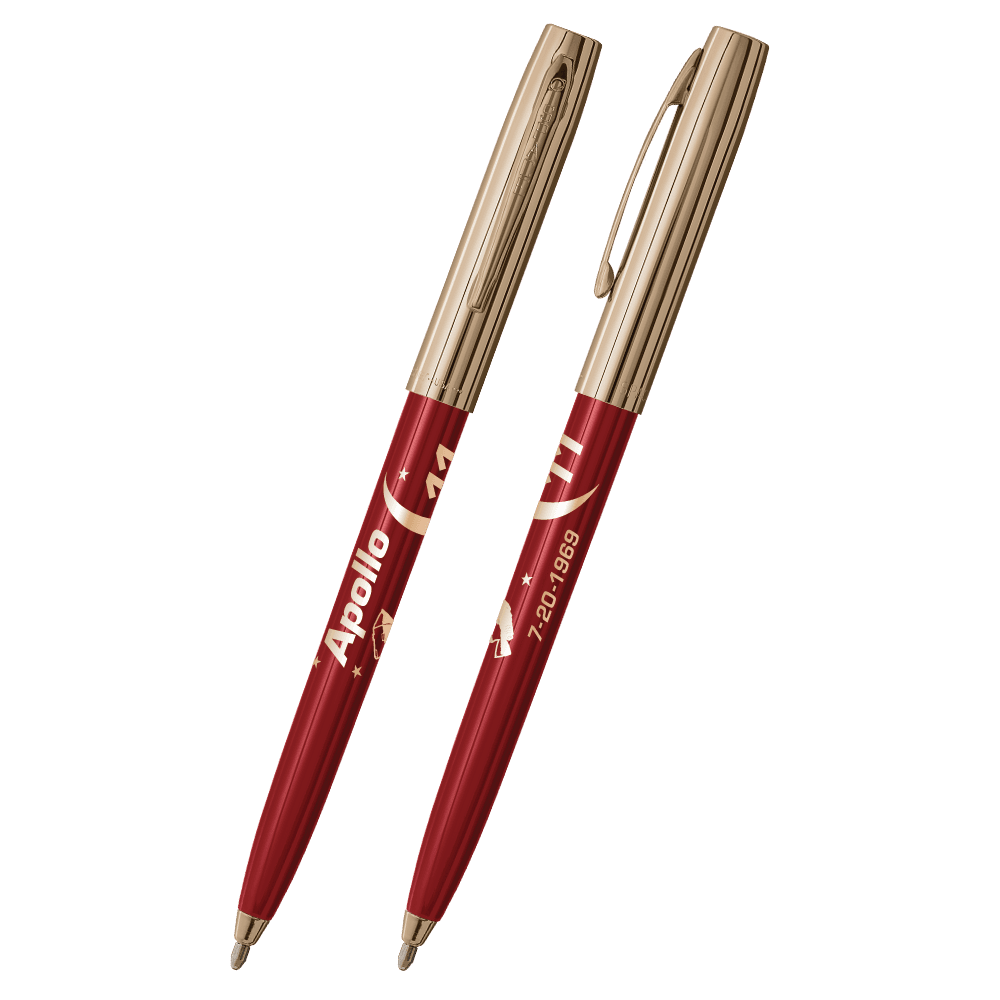 Red & Gold Cap-O-Matic Space Pen, Apollo 11-1