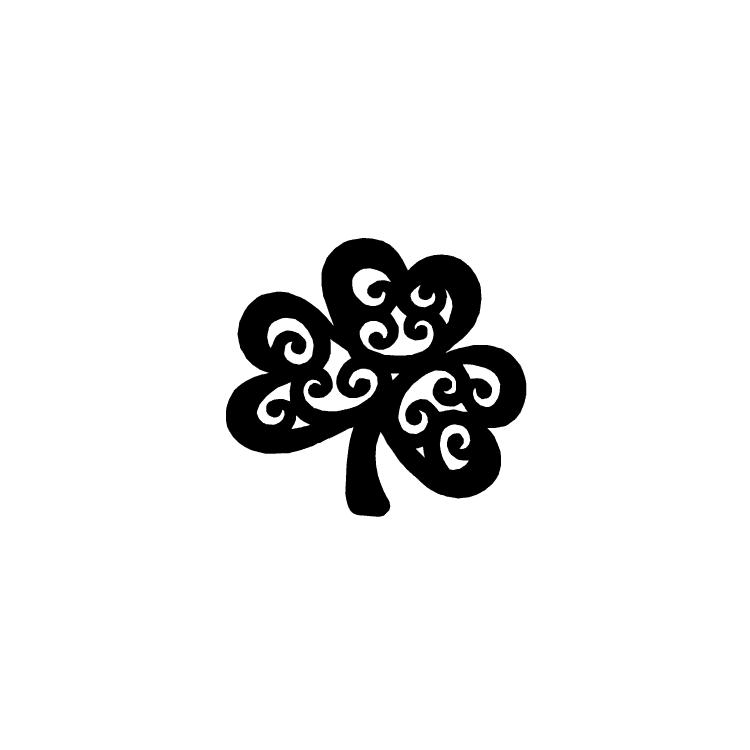 Imprint mark for shamrock