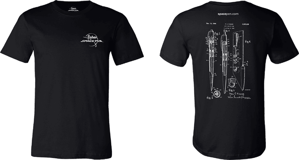 AG7 Patent Graphic Design Tee, Black, XXXL-1