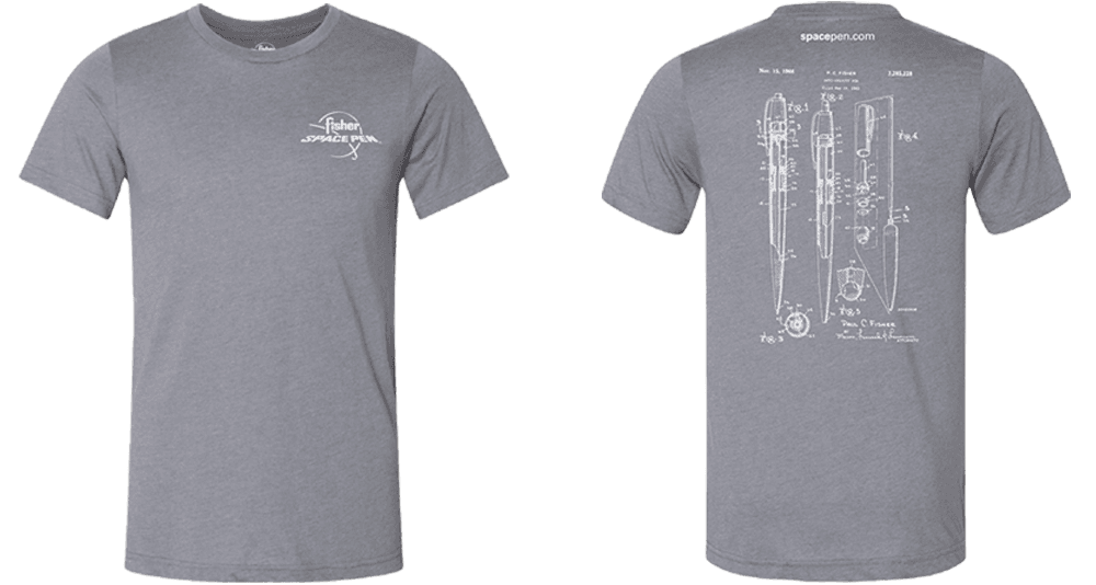 AG7 Patent Graphic Design Tee, Gray, Medium-1