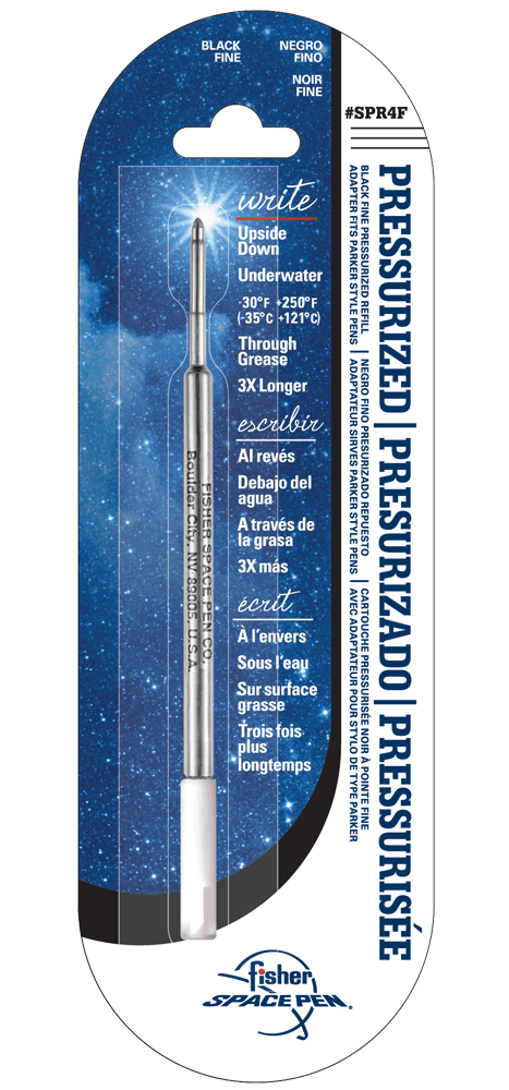 Black Ink, Fine Point Space Pen Pressurized Refill-0