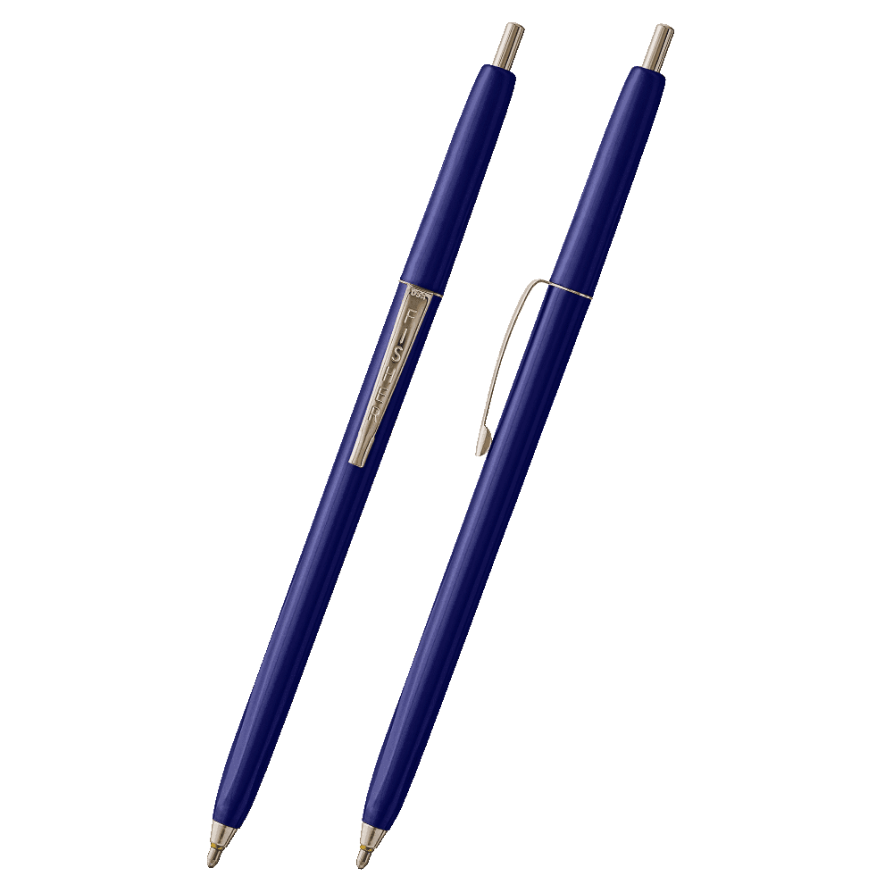 Blue Pressurized Fine Point Stick Pen-1