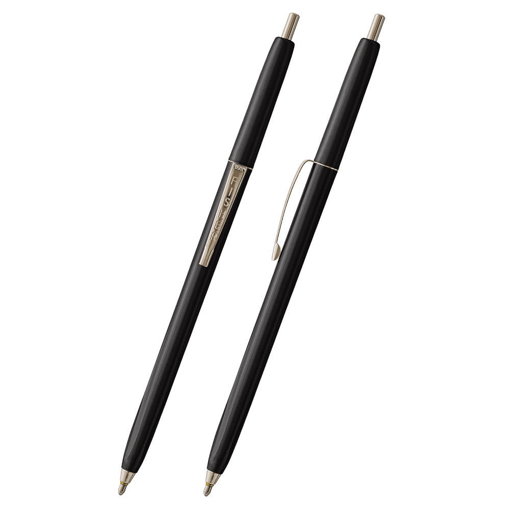 Black Pressurized Fine Point Stick Pen-1